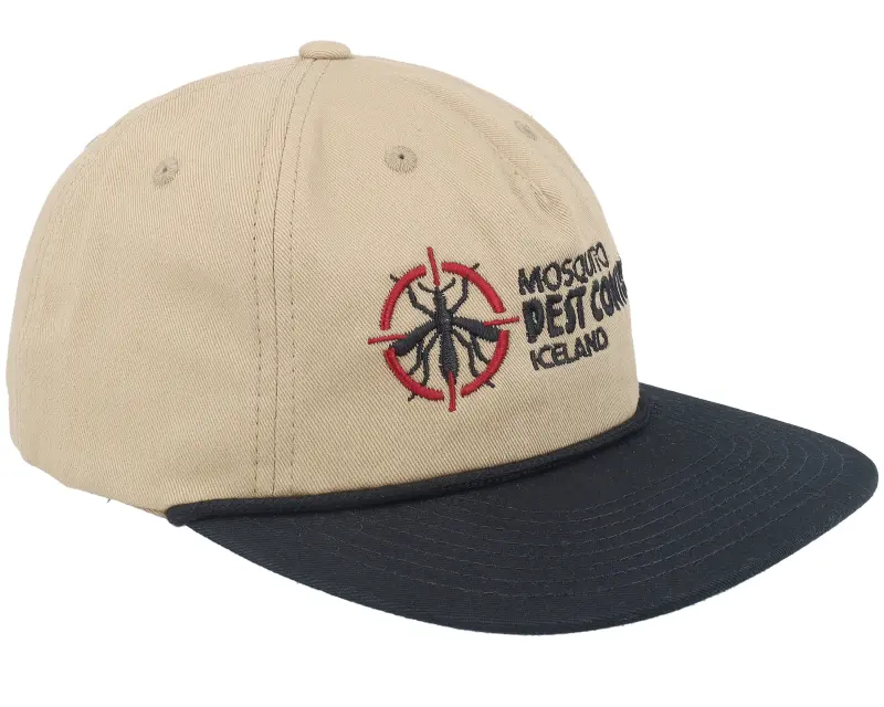 Slacker Supply Mosquito Pest Control Iceland Rope Khaki/Black 5-panel Snapback online