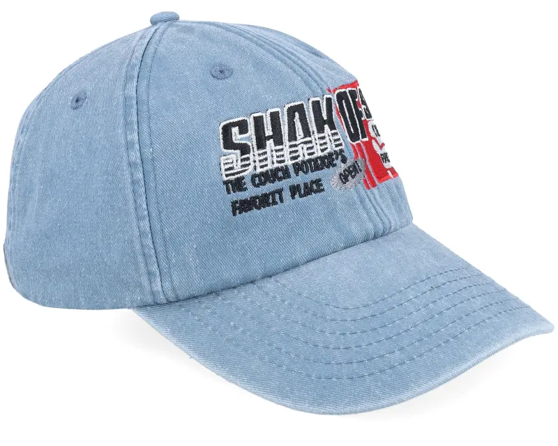 Slacker Supply Shak Of Sit Shop Washed Denim Light Blue Dad Cap online