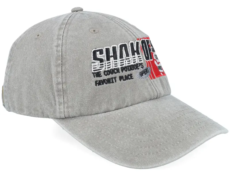 Slacker Supply Shak Of Sit Shop Washed Grey Dad Cap online