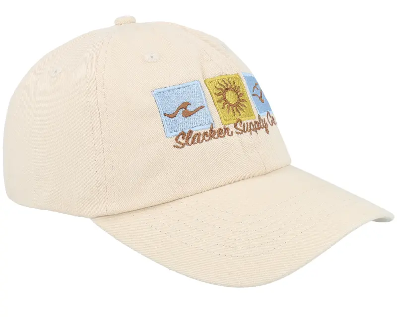 Slacker Supply Sunny Summer Logo Stone Washed Stone Dad Cap online