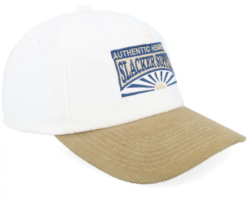 Slacker Supply Sunrise Batch Logo Corduroy Off White/Khaki A-frame online