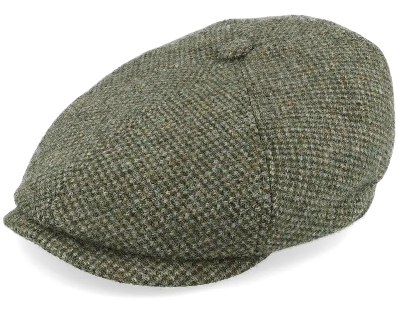Stetson 6-panel Cap Wool Olive Flat Cap online