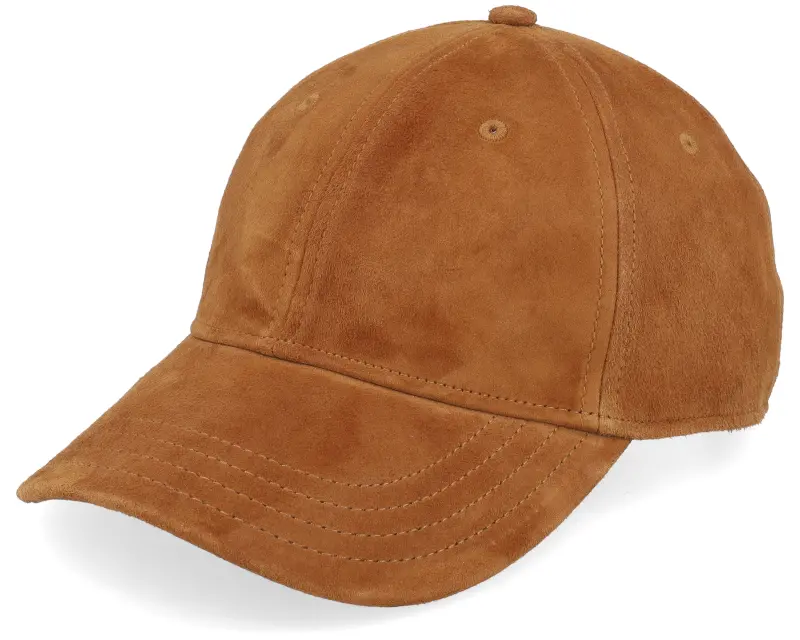 Stetson Baseball Cap Goat Suede Cognac Adjustable online
