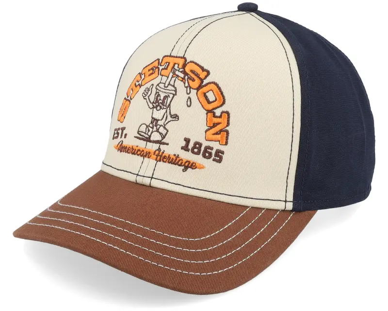 Stetson Baseball Cap Walking Drink Brown Beige Adjustable online