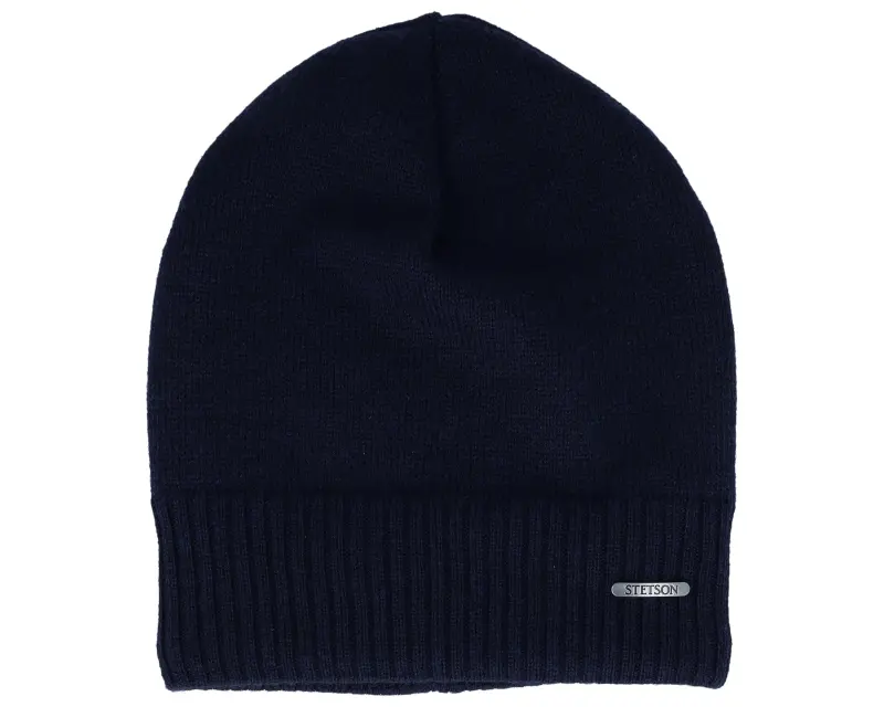 Stetson Beanie Oversized Merino Navy Beanie online