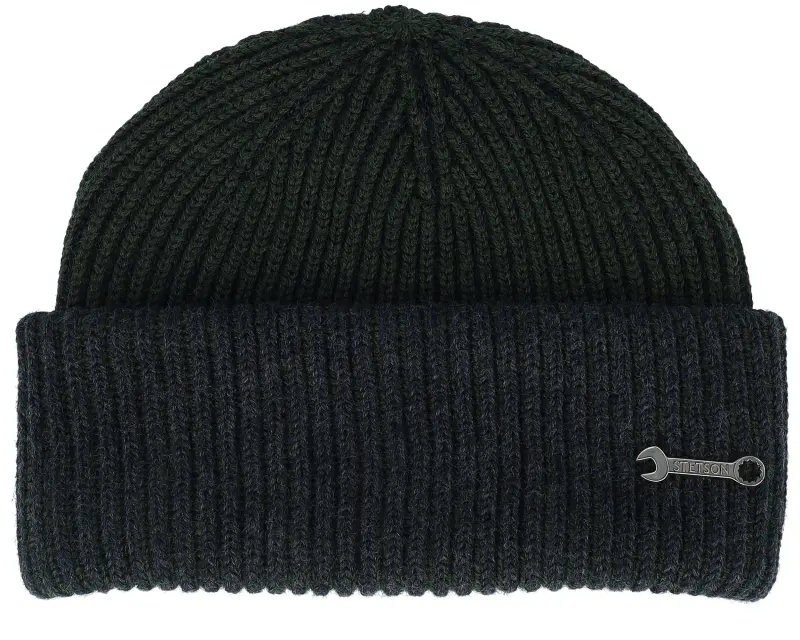 Stetson Beanie Wool Garage Theme Elephant Olive Short Beanie online