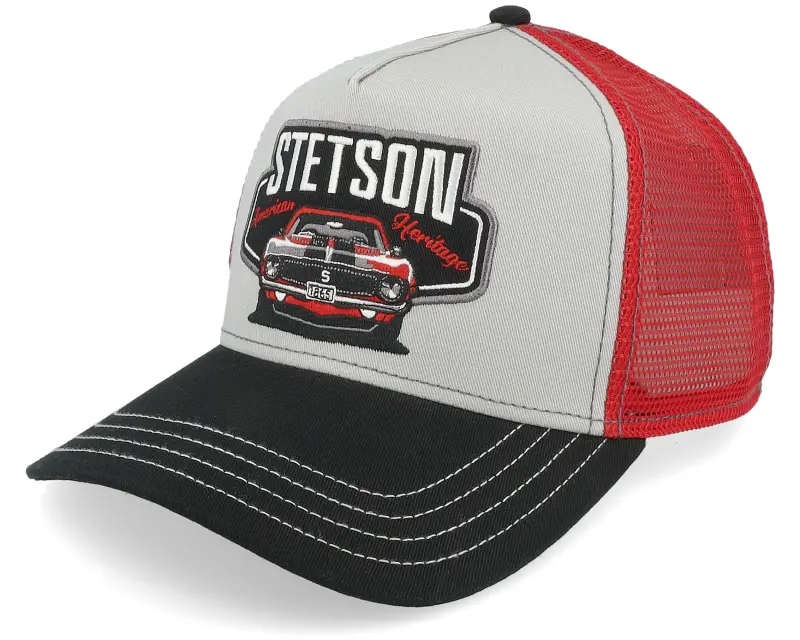 Stetson Garage American Heritage Black/Grey Trucker online