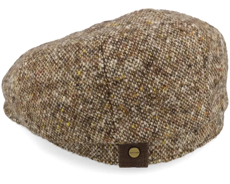 Stetson Hatteras Donegal Wv Beige/Brown Flat Cap online