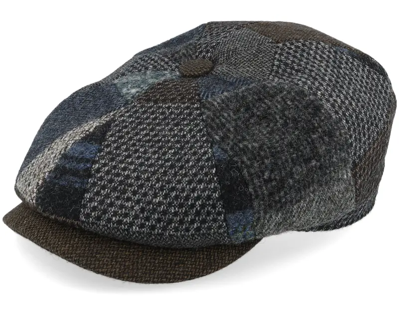 Stetson Hatteras Patchwork Multicolor Flat Cap online
