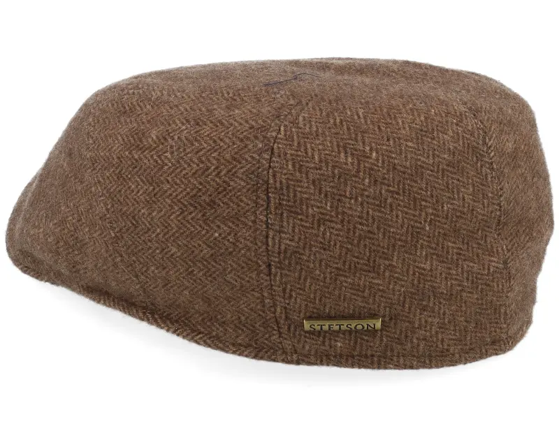 Stetson Ivy Cap Herringbone Brown Flat Cap online