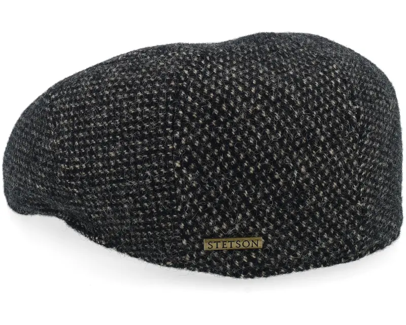 Stetson Ivy Cap Wool Black Flat Cap online
