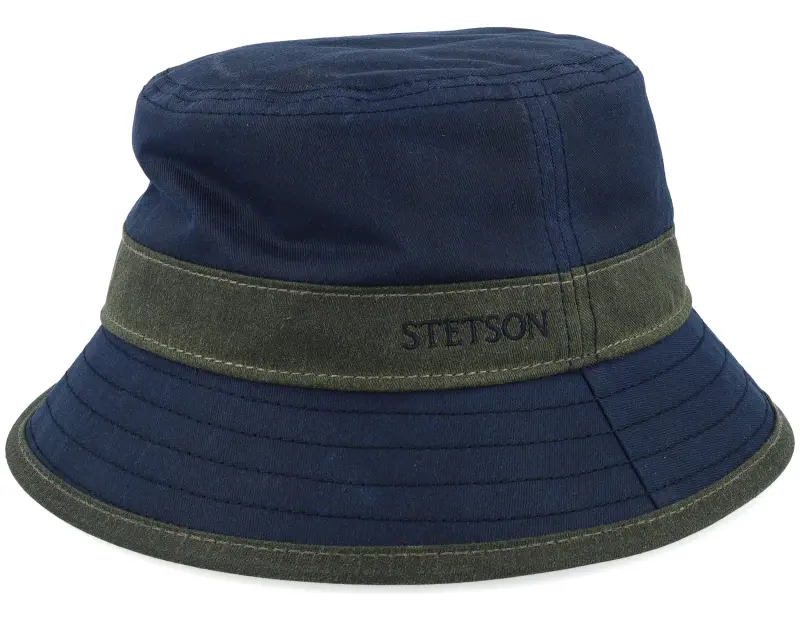 Stetson Waxed Cotton Wr Black Ocean Bucket online