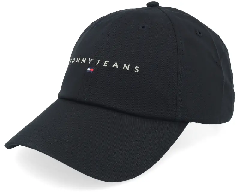 Tommy Hilfiger Tjm Linear Logo Cap Black Dad Cap online