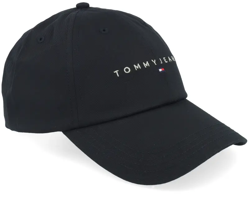 Tommy Hilfiger Tjm Linear Logo Cap Black Dad Cap online
