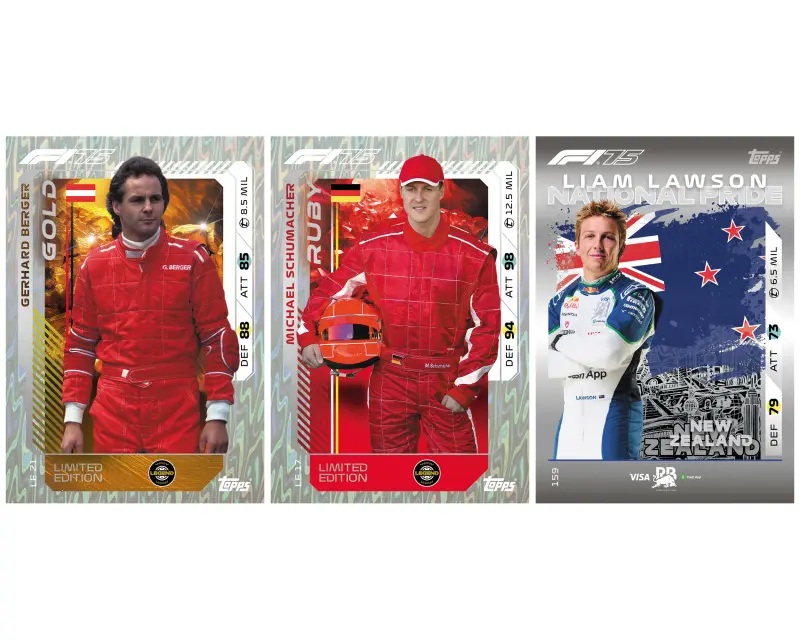 Topps Formula 1 2025 Turbo Attax Mega Multipack – 4 Packs (39 Cards + 2 Limited Edition) online
