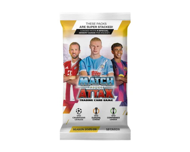 Topps Match Attax Champions League 25/26 Card Pack (12 Cards) online