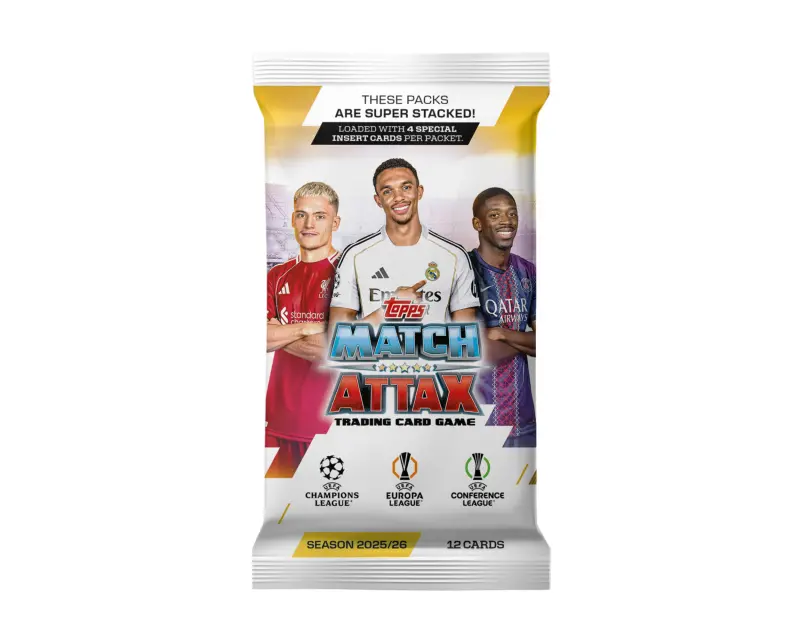 Topps Match Attax Champions League 25/26 Card Pack (12 Cards) online