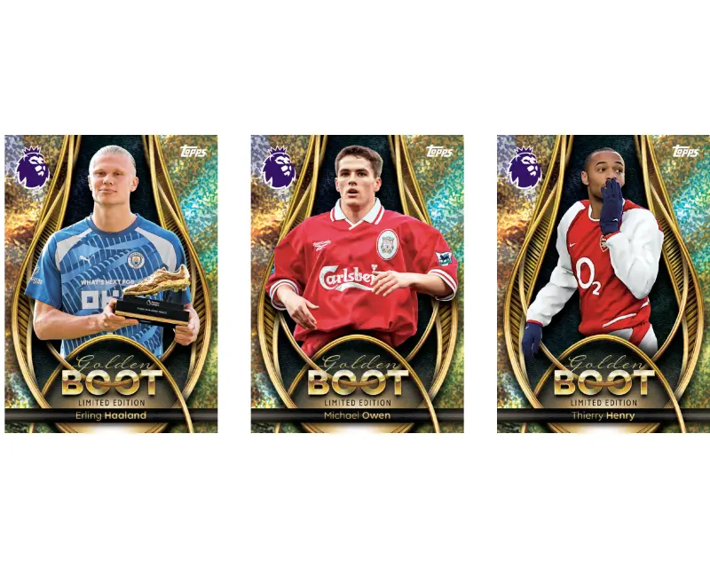 Topps Premier League 2026 Golden Boot Tin (50 Cards + 7 Exclusive) online