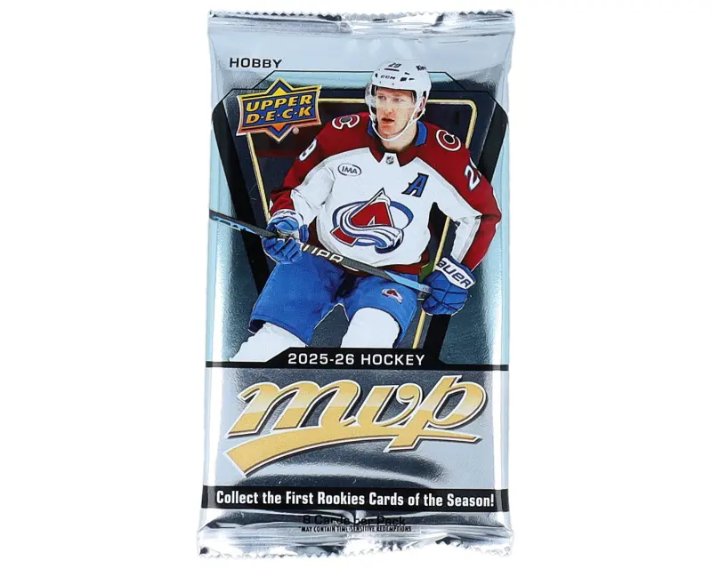 Upper Deck NHL 2025-26 Mvp Hobby Pack (8 Cards) online