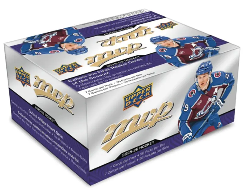 Upper Deck NHL 2025-26 MVP Retail Box – 36 Packs (252 Cards) online