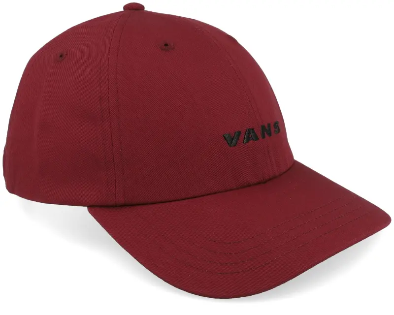 Vans Check Side Curved Bill Jockey Bordeaux Dad Cap online