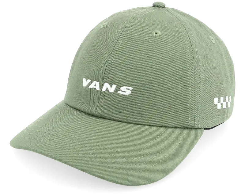 Vans Check Side Curved Bill Jockey Pine Forest Dad Cap online