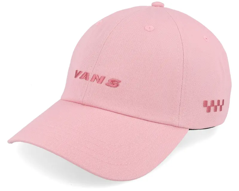 Vans Check Side Curved Bill Jockey Pink Dawn Dad Cap online
