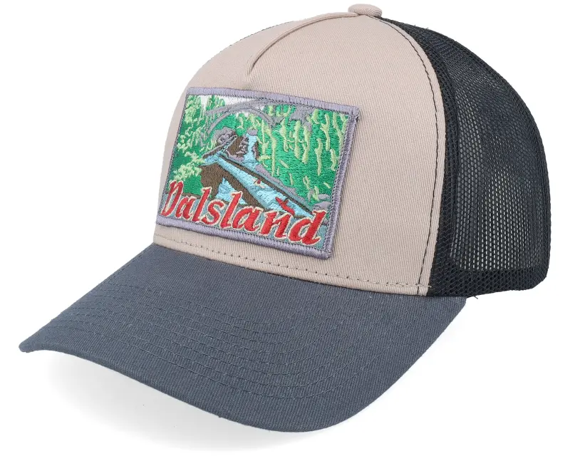 Wild Spirit Swedish Dalsland Landscape Light Grey/Black/Charcoal A-Frame Trucker online