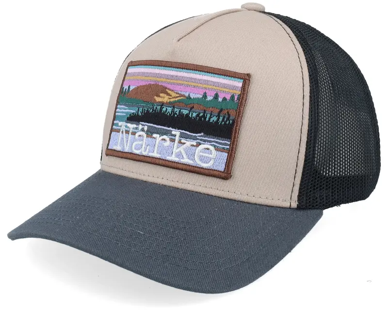 Wild Spirit Swedish Närke Landscape Light Grey/Black/Charcoal A-frame Trucker online
