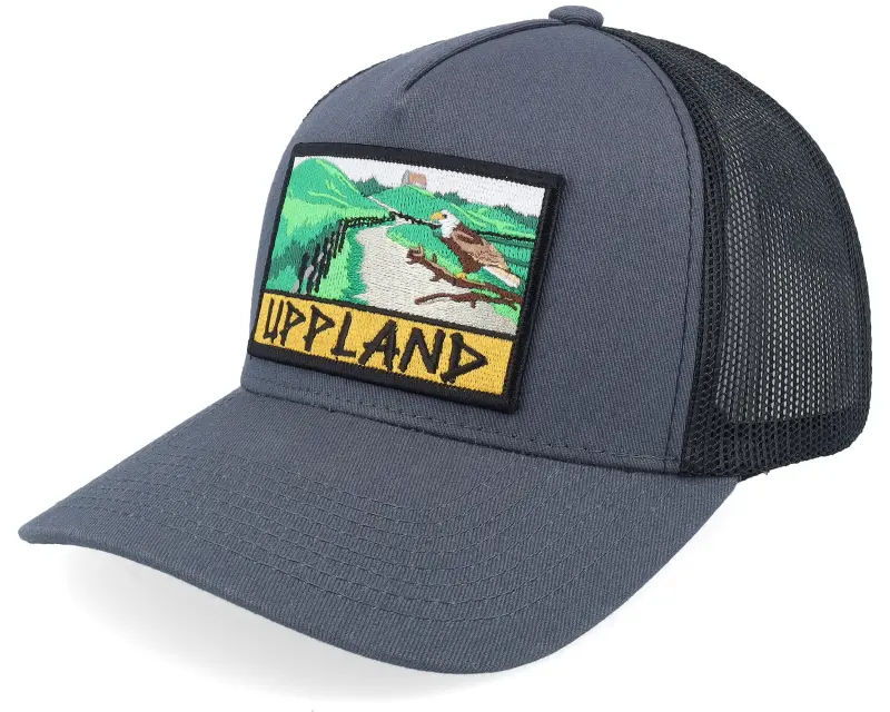 Wild Spirit Swedish Uppland Landscape Dark Charcoal/Black A-Frame Trucker online
