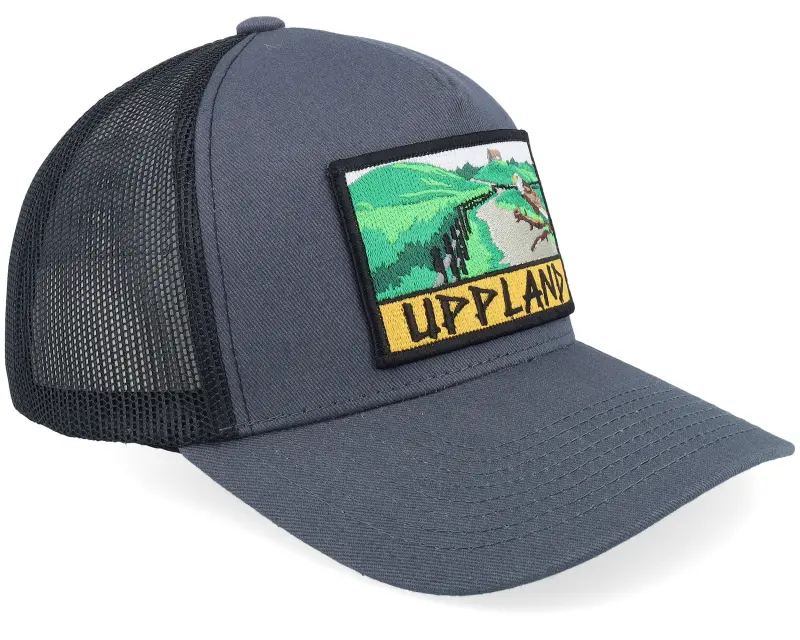 Wild Spirit Swedish Uppland Landscape Dark Charcoal/Black A-Frame Trucker online