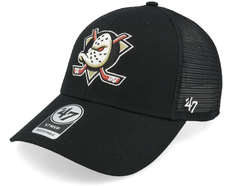 47 Brand Anaheim Ducks Branson 47 Mvp Cap Black Trucker online