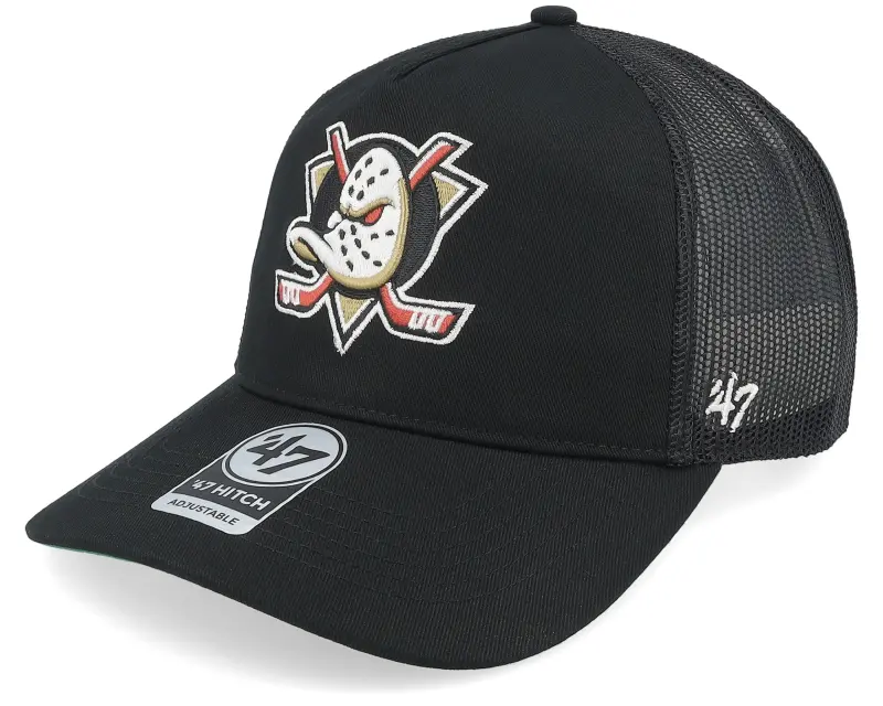 47 Brand Anaheim Ducks Mesh 47 Hitch Cap Black A-frame Trucker online