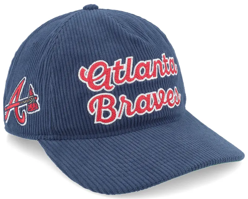 47 Brand Atlanta Braves Chainscript Hitch Lc Navy Dad Cap online