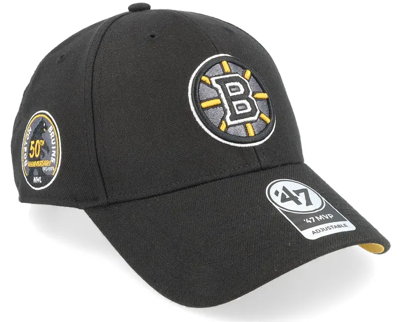 47 Brand Boston Bruins NHL Sure Shot 47 Mvp Black Adjustable online