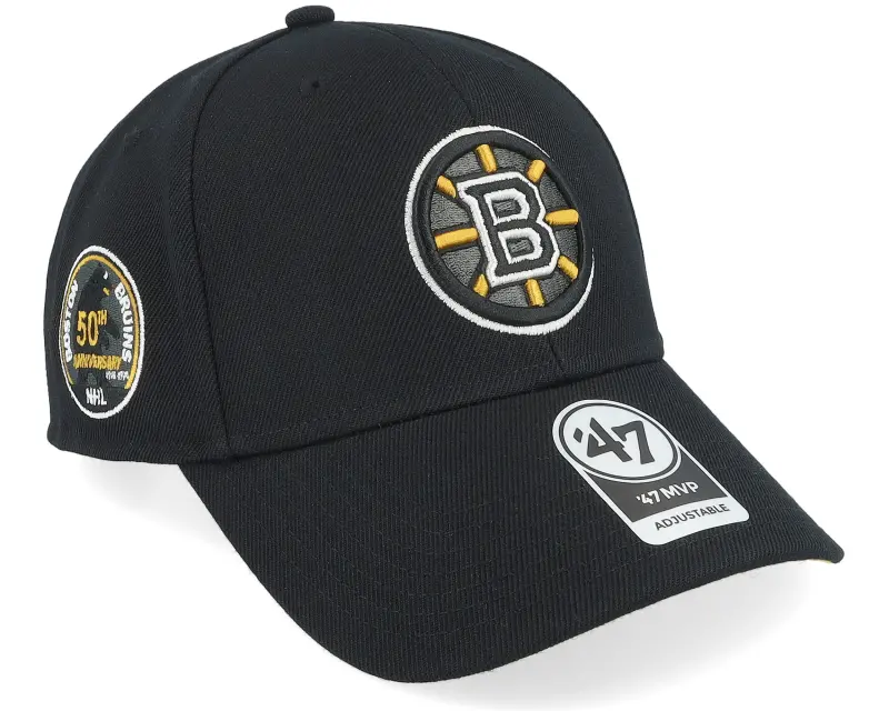 47 Brand Boston Bruins Sure Shot Mvp Black Adjustable online