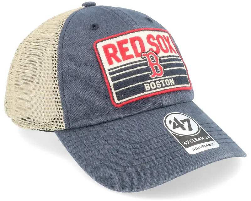 47 Brand Boston Red Sox MLB Four Stroke Clean Up Vintage Navy Trucker online
