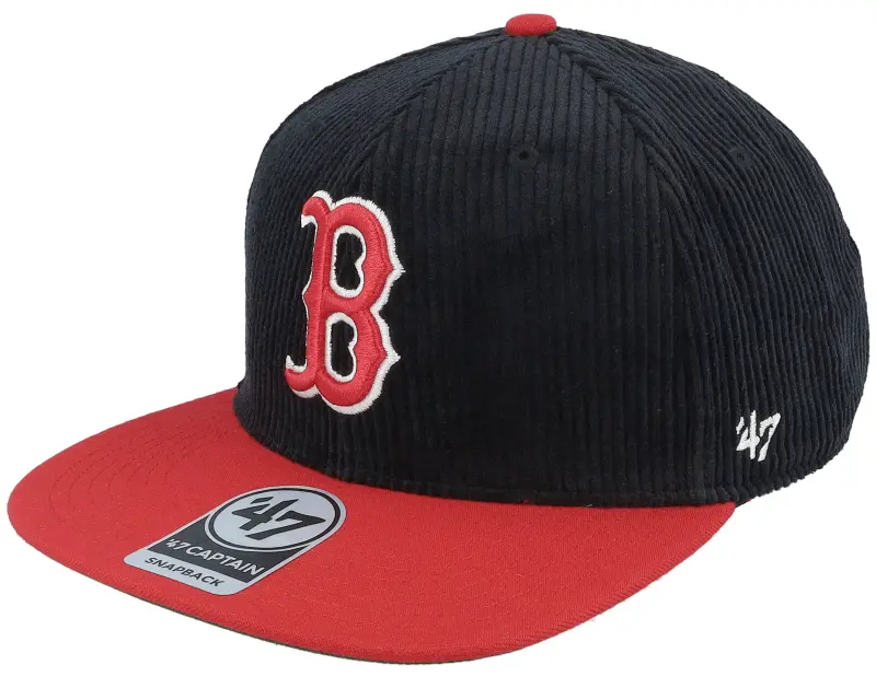 47 Brand Boston Red Sox Thick Cord Captain Black/Red Snapback online