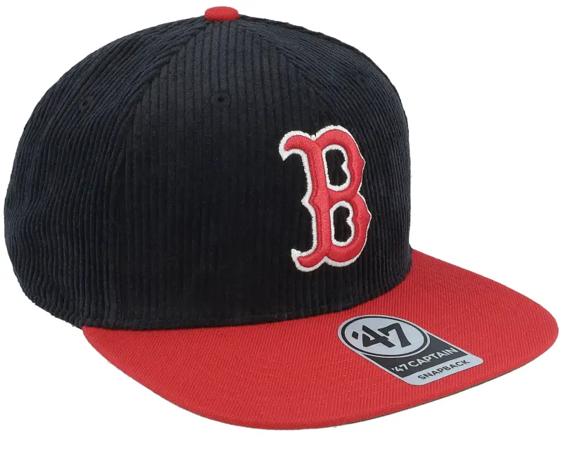 47 Brand Boston Red Sox Thick Cord Captain Black/Red Snapback online