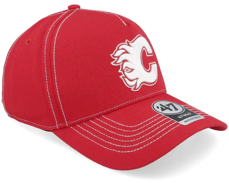 47 Brand Calgary Flames Contrast Stitch 47 Mvp Dt Red A-frame Adjustable online