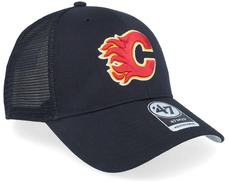 47 Brand Calgary Flames NHL Branson 47 MVP Black Trucker online