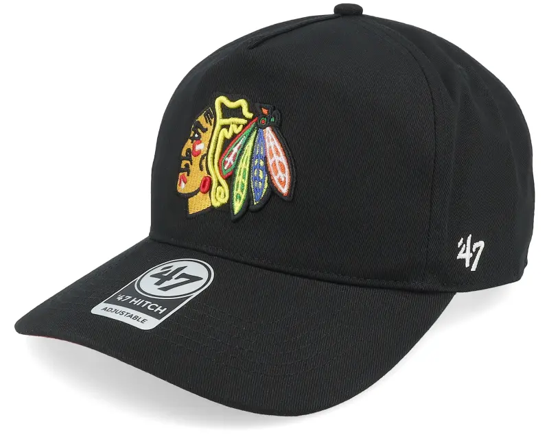 47 Brand Chicago Blackhawks 47 Hitch Cap Black A-frame Adjustable online