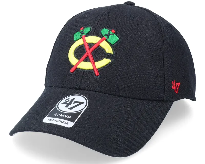 47 Brand Chicago Blackhawks Mvp Black Adjustable online