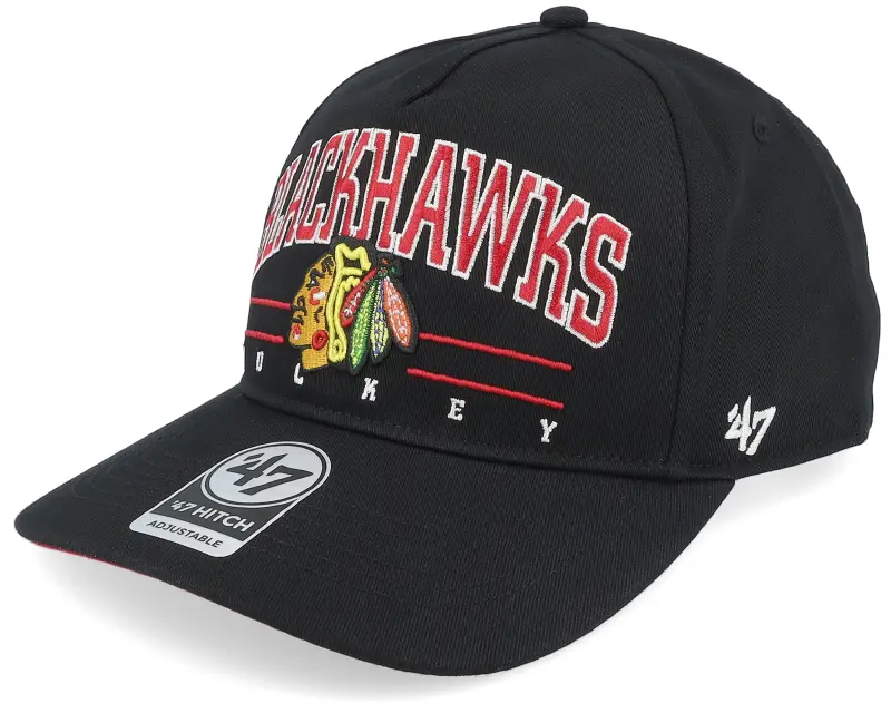 47 Brand Chicago Blackhawks Roscoe 47 Hitch Cap Black A-frame Adjustable online