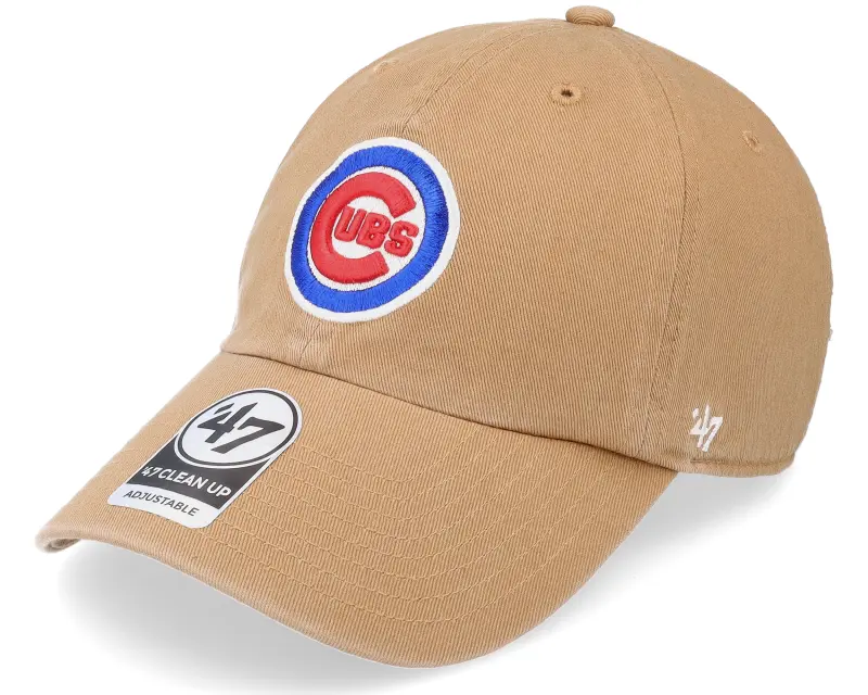 47 Brand Chicago Cubs MLB Clean Up Camel Dad Cap online