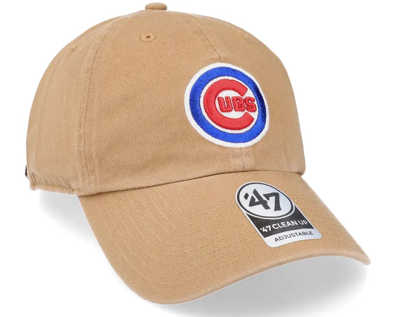 47 Brand Chicago Cubs MLB Clean Up Camel Dad Cap online