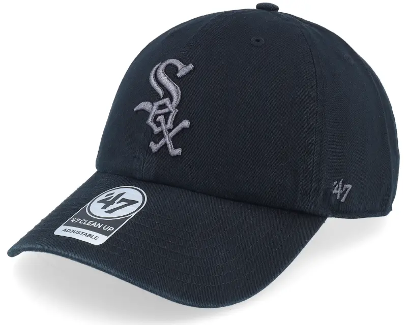 47 Brand Chicago White Sox Clean Up Black Dad Cap online
