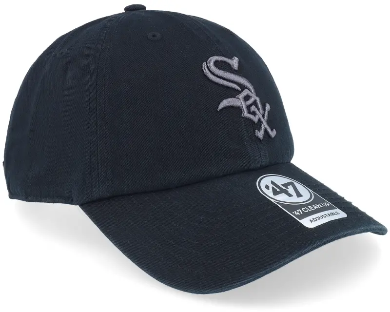 47 Brand Chicago White Sox Clean Up Black Dad Cap online