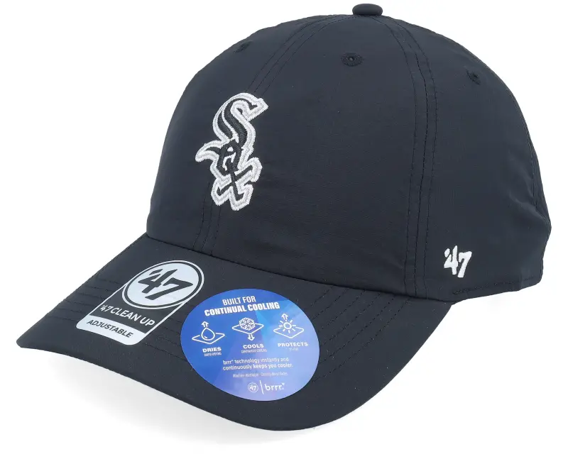 47 Brand Chicago White Sox MLB 47 Clean Up Black Dad Cap online