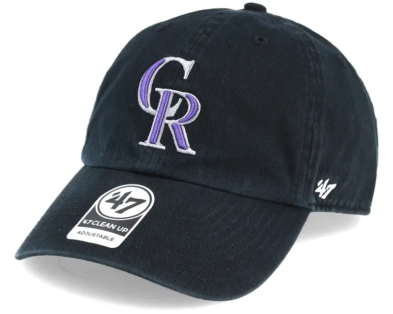 47 Brand Colorado Rockies Clean Up Black Adjustable online